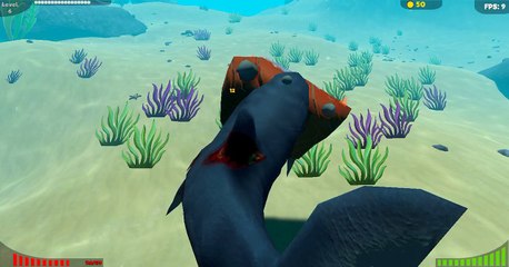 On the road to being Jaws and Megalodon! | Fish Feed and Grow