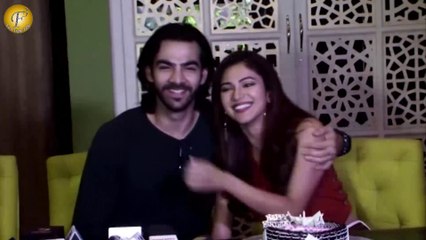 CELEBRATION BIRTHDAY OF KARAN GROVER ON SET OF MERI BAHU RAJNI KANT