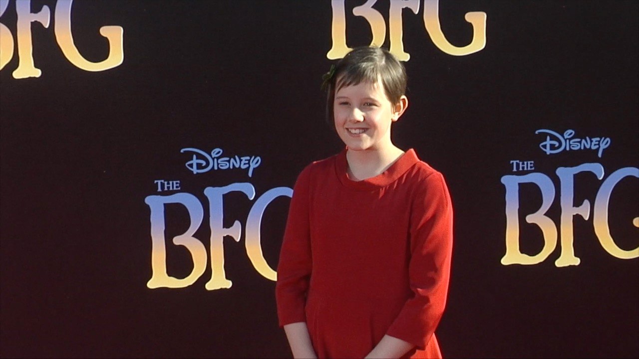 Ruby Barnhill "The BFG" Premiere Red Carpet