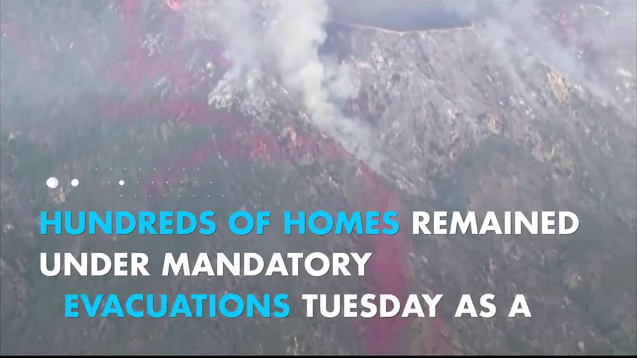 Two wildfires in San Gabriel Mountains force hundreds of homes to evacuate