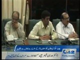 Chief Secretary chaired a meeting regrding Ramzan Bazar on City-42 (21-6-16, 06.32AM)
