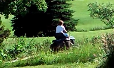 Tag (lawn mower vs. Dirt bike) Part 2