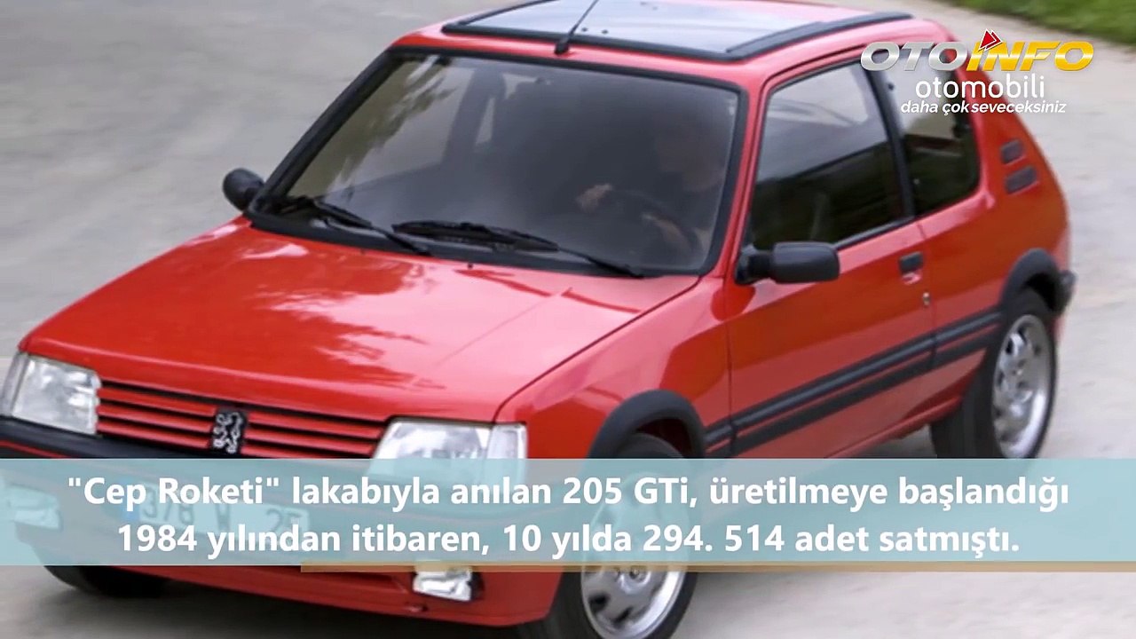 Peugeot 205 GTi Tüm Zamanların En Ateşli Hatchbacki