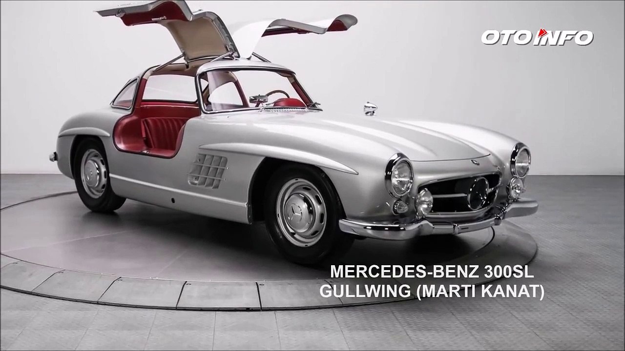 1.9 Milyon dolarlık efsane Mercedes 300SL Gullwing