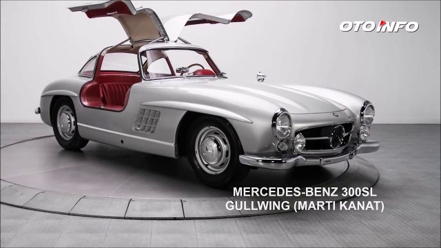 1.9 Milyon dolarlık efsane Mercedes 300SL Gullwing