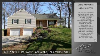 4007 N 800 W, West Lafayette, IN 47906-8903