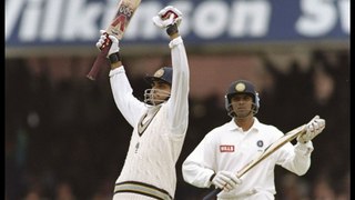 Sourav Ganguly 131 on debut vs England 1996