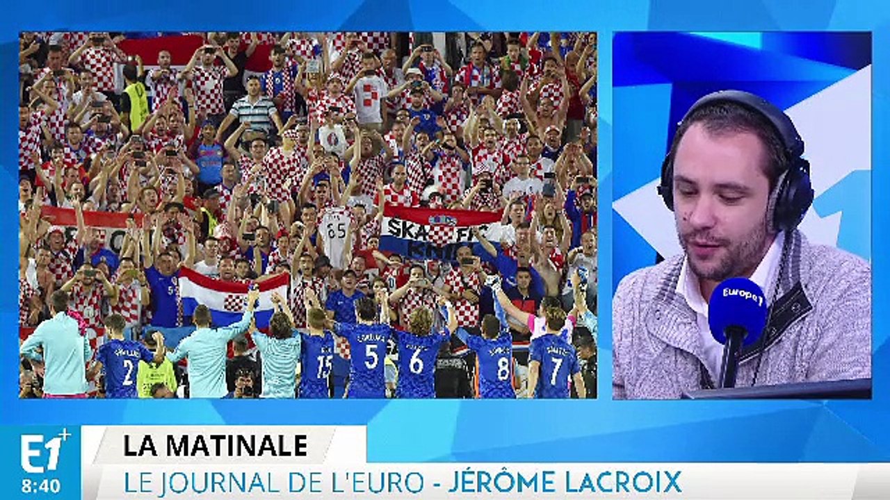 Journal de l'Euro - Les Espagnols ne "Croates" toujours pas à cette défaite