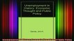 DOWNLOAD FREE Ebooks  Unemployment in History Economic Thought and Public Policy Full Ebook Online Free