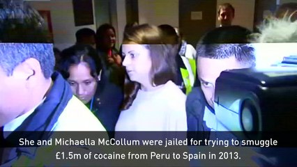 'Peru two' drug mule Melissa Reid released