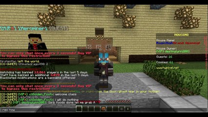 MAGIC SCHOOL GRANDOPENING! l Minecraft Hypixel Housing