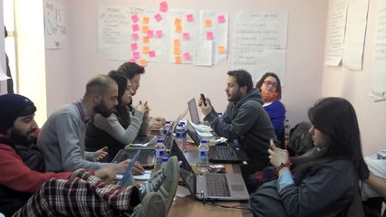 23. Gençlik Konseyi içerik ekibi çalışıyor