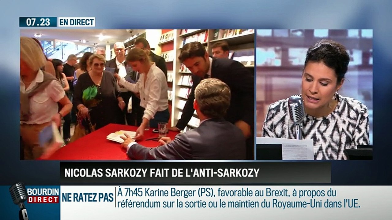 Apolline de Malherbe: Nicolas Sarkozy fait de l'anti-Sarkozy - 22/06
