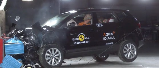 VÍDEO: Mira como el Seat Ateca pasa los Crash Test de la Euro NCAP