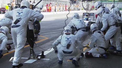 L'écurie Williams égale le record de l'arrêt au stand le plus rapide en F1