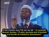 Dr Zakir Naik - Un athée se convertit à l'Islam en 8minutes !!!