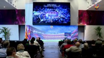 Club: L’Auditori 1899 acull la segona presentació de l’Espai Barça als socis