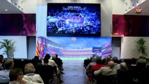 Club: El Auditorio 1899 acoge la segunda presentación del Espacio Barça a los socios