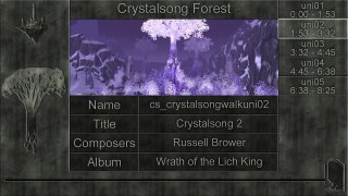 World of Warcraft: Wrath of the Lich King Music: Crystalsong Forest