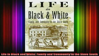 READ book  Life in Black and White Family and Community in the Slave South Full Free