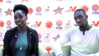 All Star Game Val d'Oise 2016 : Interview de Marie Bernadette Mbuyamba et Vafessa Fofana
