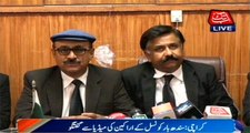 Karachi: Members Of Sindh Bar Council Addresses Press Conference Over Owais Shah Kidnapping