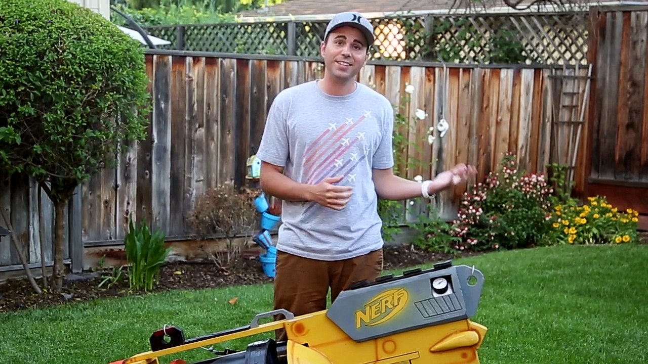 World's LARGEST NERF GUN!!