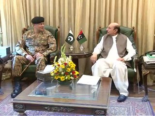 CM Sindh Meets On Corps Commander Sindh