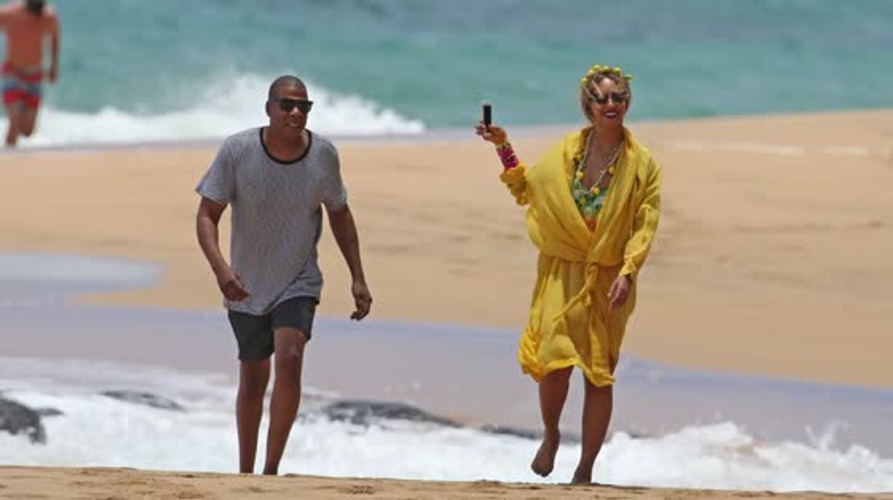Jay Z und Beyonce auf Hawaii