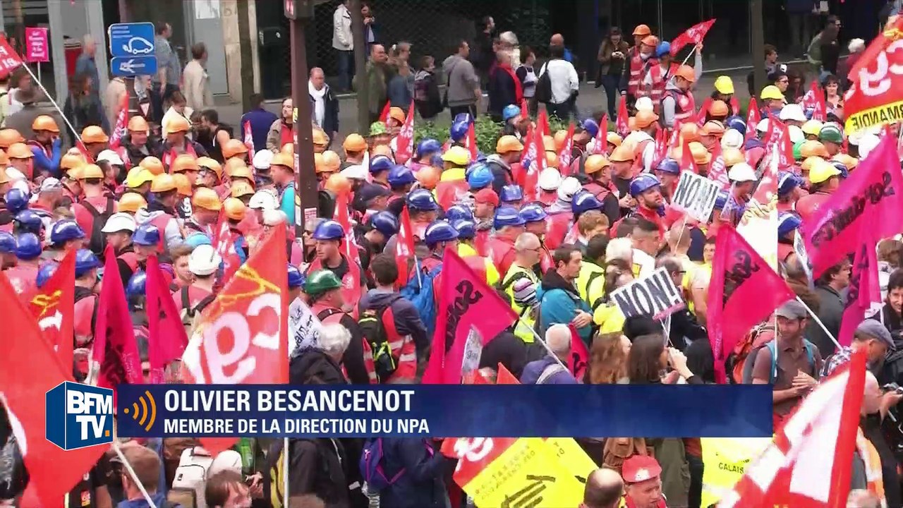 Besancenot : "On est chauds bouillants pour aller manifester"