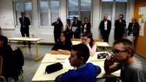 Retour en vidéo sur la visite du recteur au collège Jean-Moulin