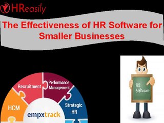 The Effectiveness of HR Software for Smaller Businesses