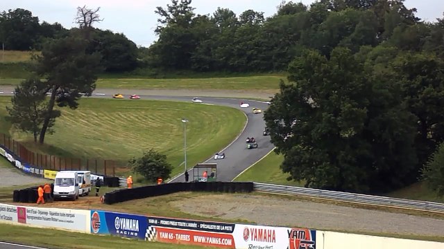 Side Car Open Départ Course 1 Circuit Pau Arnos 18/19 juin 2016