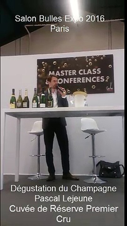 Le meilleur sommelier du monde déguste (et apprécie !) le Champagne Pascal Lejeune