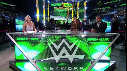 Renee Young, Lita, Booker T, Corey Graves and Tom Phillips Segment