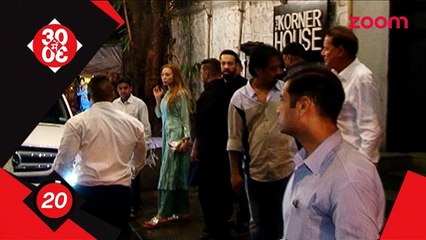 Salman Khan and Lulia Vantur attend a family dinner - Bollywood News #TMT