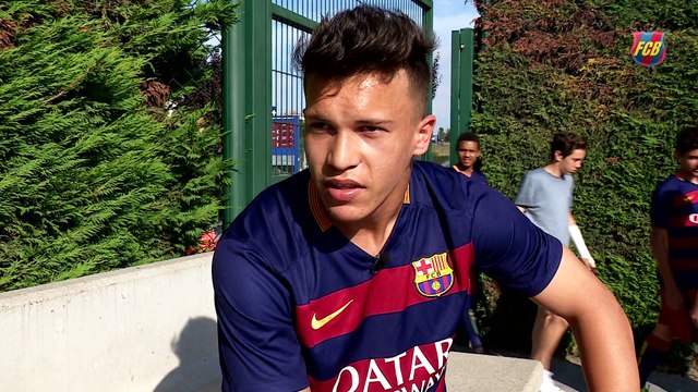 FCB Masia: Reportatge Kun Temenuzhkov (Cadet A)-Marc Guiu (Benjamí B) [CAT]