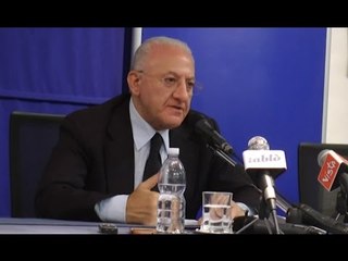 Campania - Incentivi per assunzioni, De Luca annuncia 1,5 miliardi di investimenti (21.06.16)
