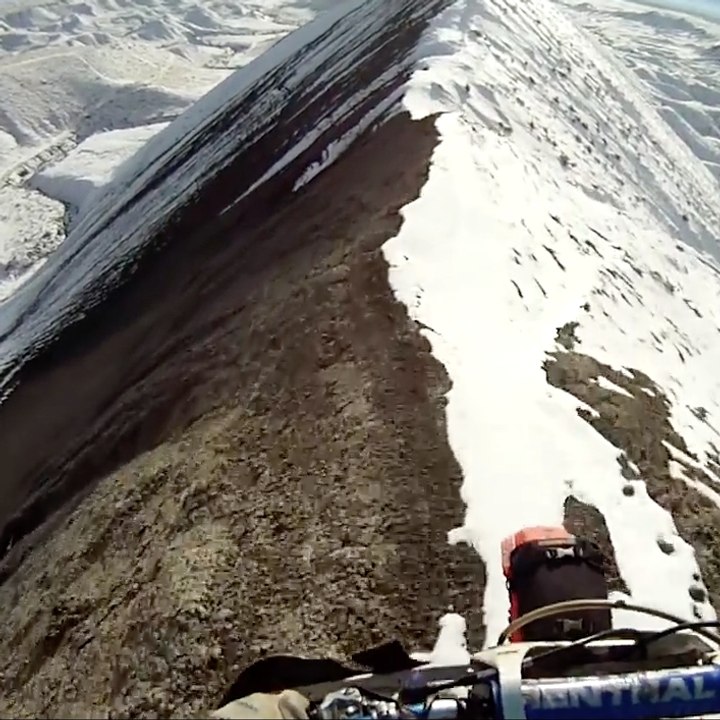 Um motociclista temerário