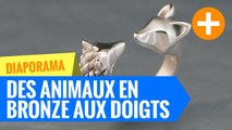 Animaux en bronze à porter en bijoux. Des créations superbes !