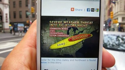 big storm in New York City