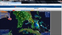 6/23/2012 -- Tropical Storm Debby in Gulf -- Severe in Midwest, NW, and SW USA