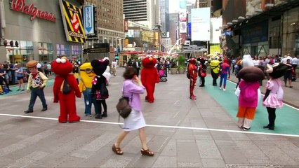Times Square's Naked Cowboys reined in