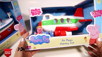 videos de Peppa Pig Family and Friends english Character Holiday Boat Grandpa Peppa Pig en español