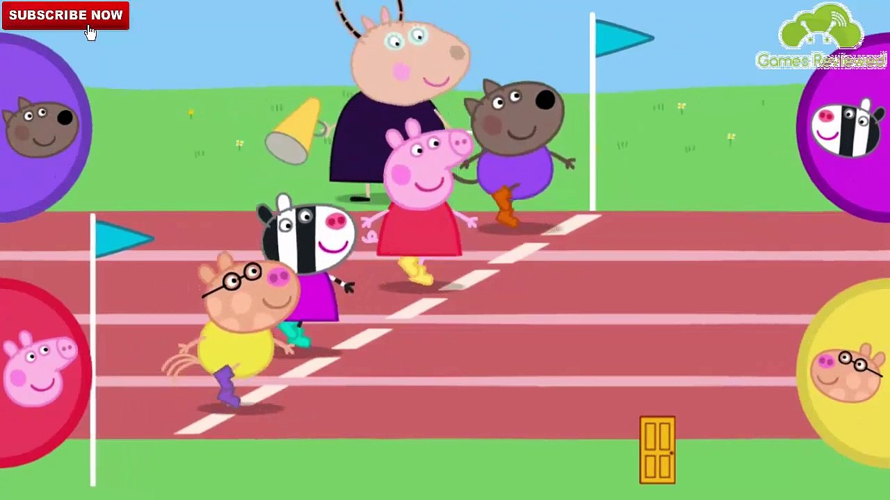 Peppa Pig in Español Un día de deporte Application   Peppa Salto de Longitud Game Playthrough