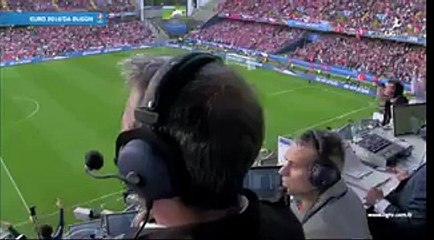 Türkiye - Çek maçını anlatan spikerin coşkuzu.