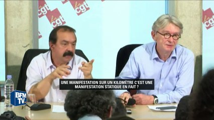 La blague de Jean-Claude Mailly sur la manifestation statique