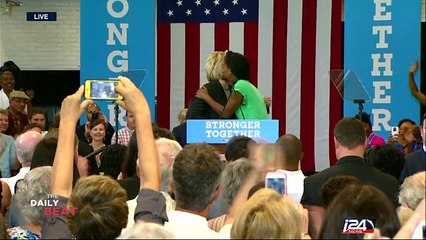 Clinton and Trump clash over economy