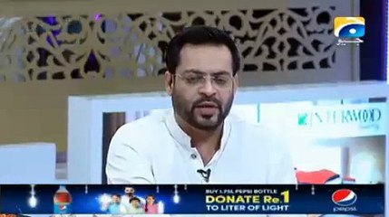 Amir liaqat about Amjid Sabri Killing
