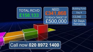 Day 25 - Building Fund total